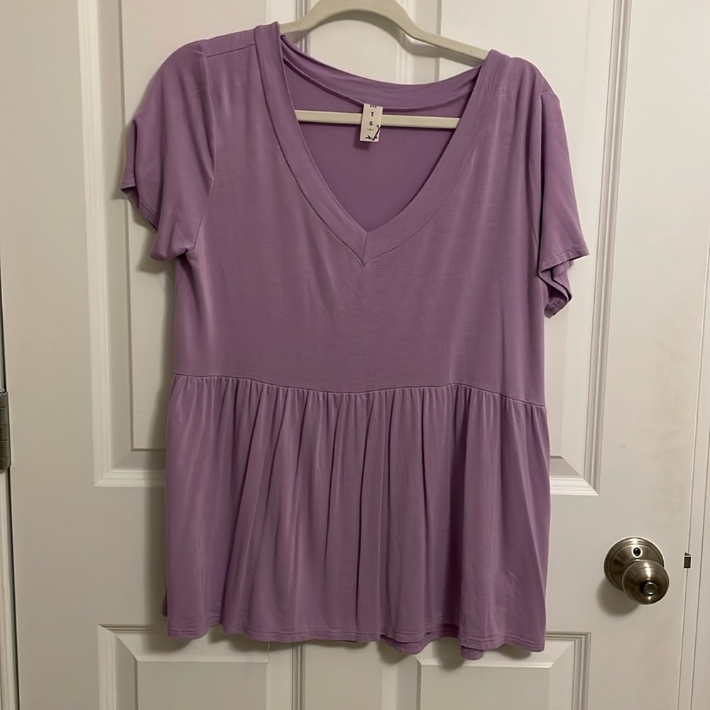 Purple blouse